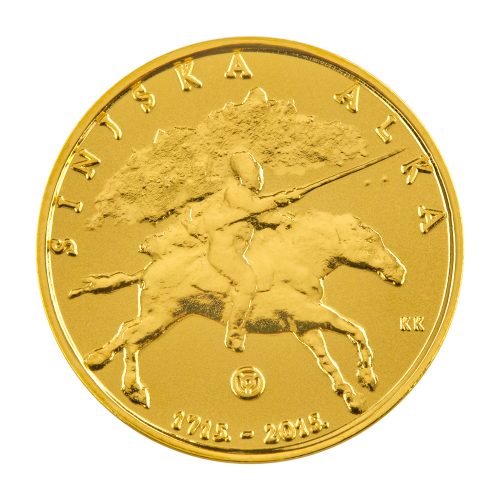Zlatnik "Sinjska alka 1715.-2015.", 1000 kuna