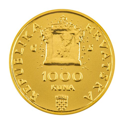 Zlatnik "Sinjska alka 1715.-2015.", 1000 kuna