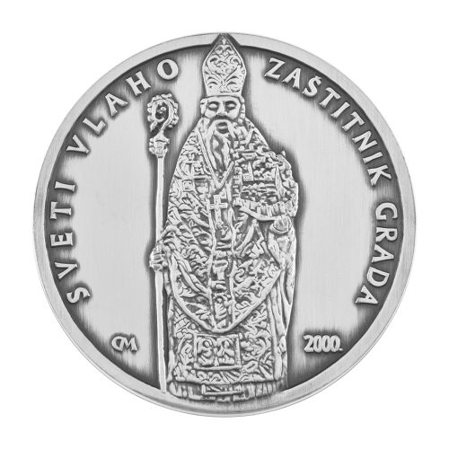 Medalja Dubrovnik - obrada posrebrena