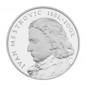 Srebrna medalja "120. godišnjica rođenja kipara Ivana Meštrovića"
