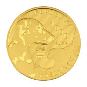 1 ounce gold coin Dalmatian dog