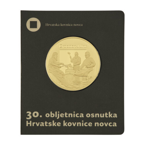 Medal “30. anniversary of the establishment of the Croatian Mint”