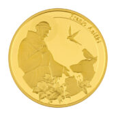 Zlatna medalja "Sveti Franjo Asiški" 1/8 unce