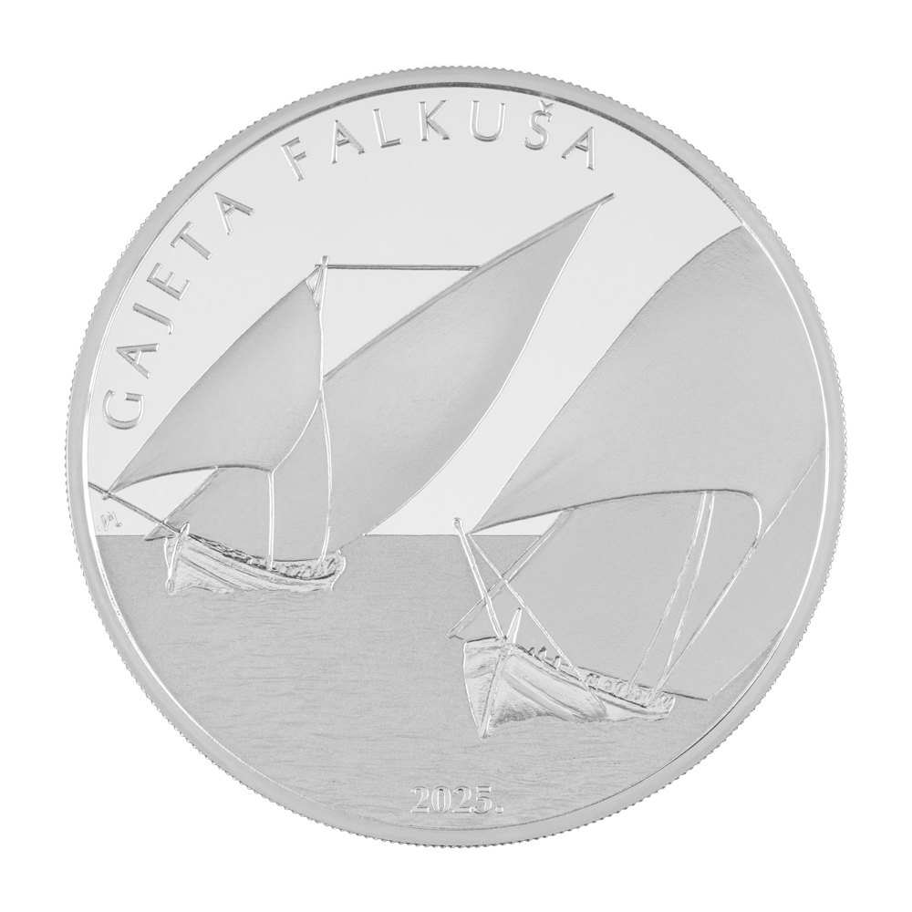 2 ounce silver coin "Gajeta Falkuša"