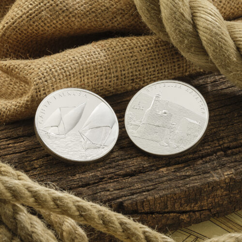 2 ounce silver coin "Gajeta Falkuša"