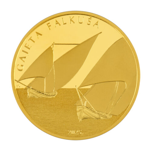 1/4 ounce gold coin "Gajeta Falkuša"