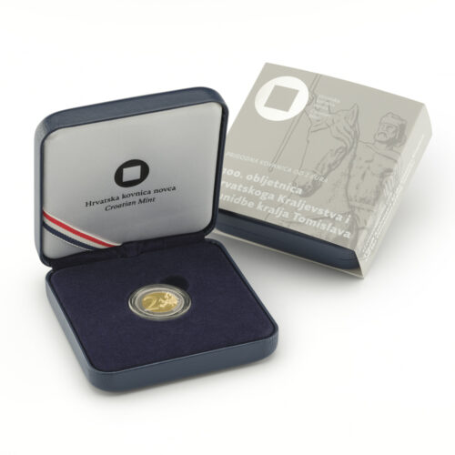Commemorative 2-euro coin “1 100th Anniversary of the Croatian Kingdom and the Coronation of King Tomislav” 2025 Proof
