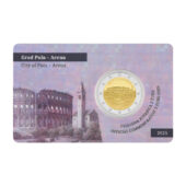 Commemorative 2-euro coin “City of Pula - Arena” 2025