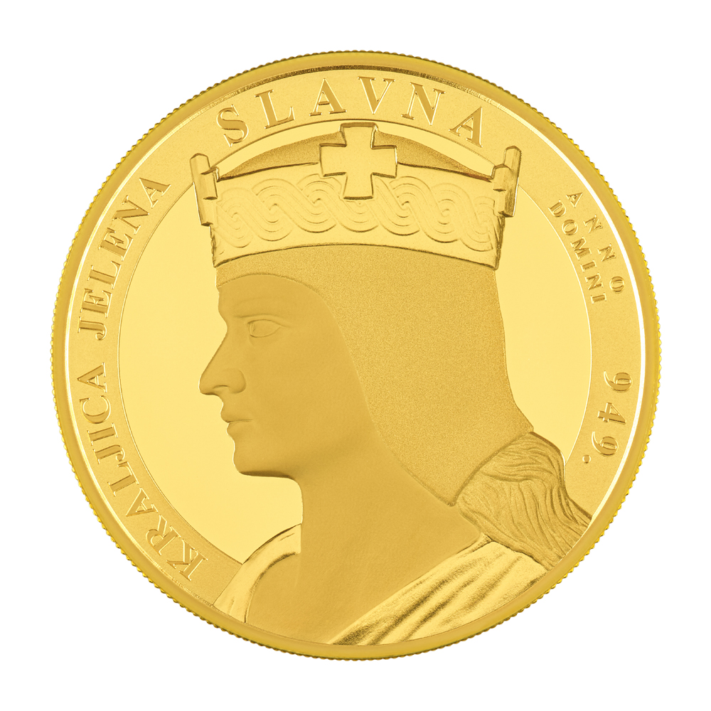 Zlatnik "Kraljica Jelena Slavna" 1 unca