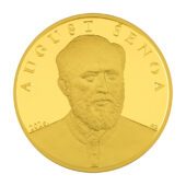 Zlatnik "August Šenoa" 1/8 unce