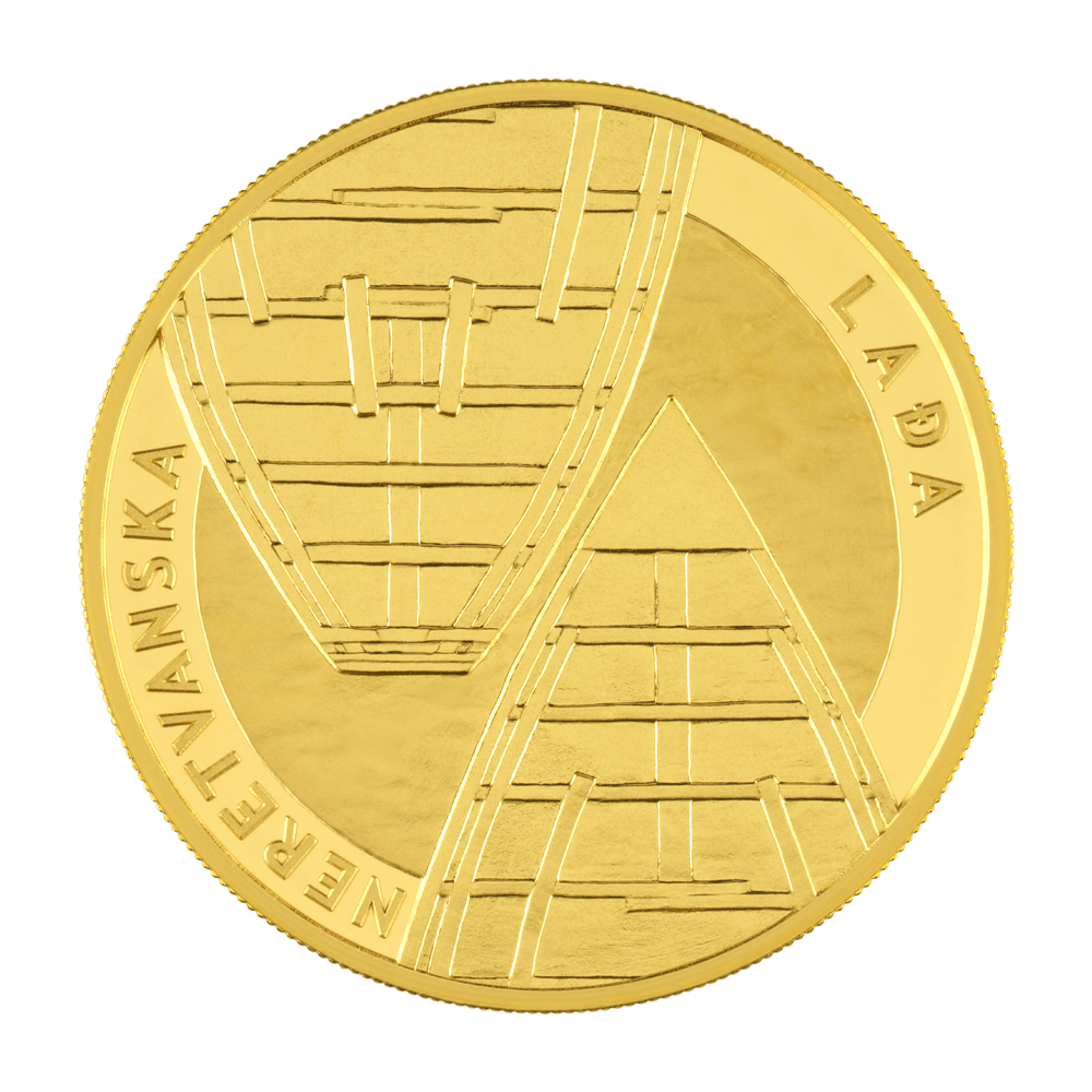 Zlatnik „Neretvanska lađa” 1 unca