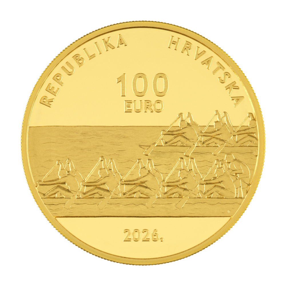 Zlatnik „Neretvanska lađa” 1 unca